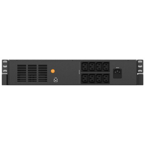 UPS nJoy Code 1000, 1000VA600W, Frecventa 5060 Hz, Conectori Intrare 1 x IEC-320 C14, Iesire 8 x IEC